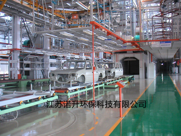 汽車(chē)涂裝生產(chǎn)線(xiàn)不同涂料補(bǔ)涂方法